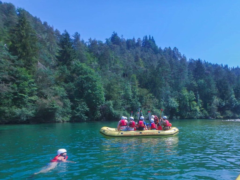 Slovenia Water Rafting