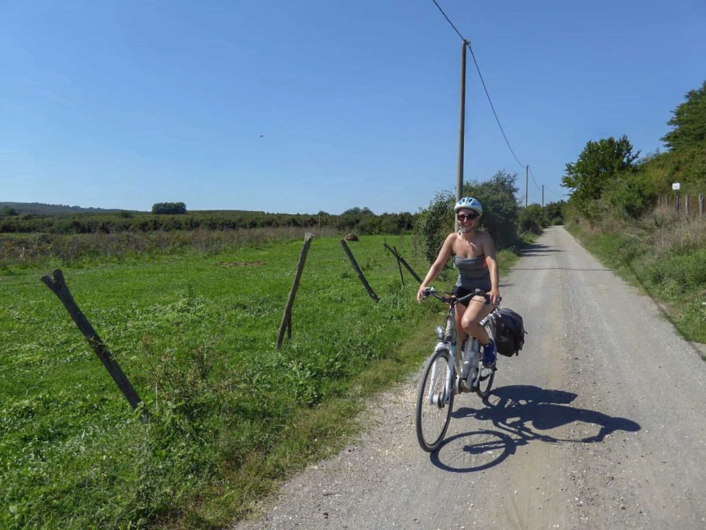 Via Francigena cycling