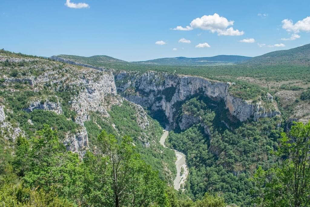 View of Verdon Gorge