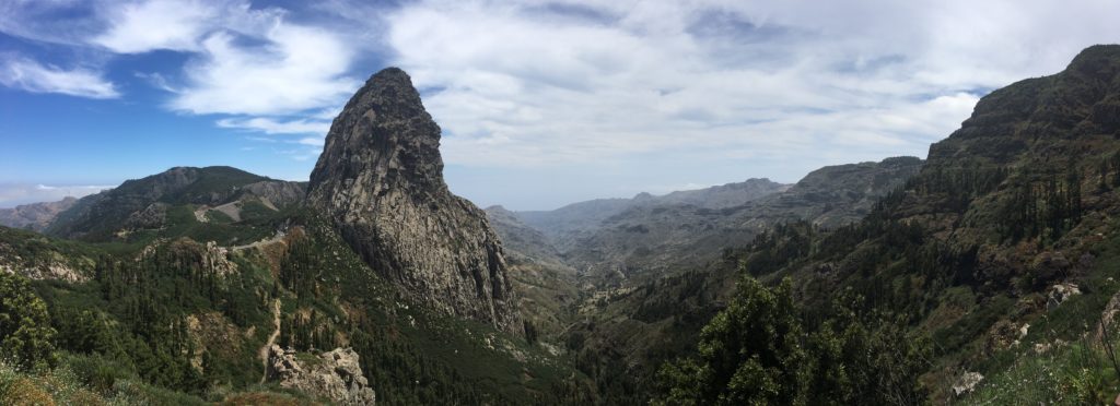 Slopes on La Gomera Island